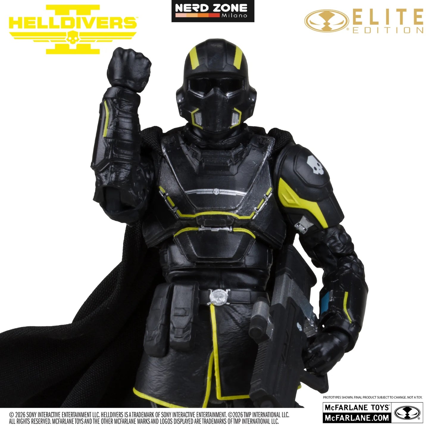 PRE ORDINE - McFARLANE TOYS 2025 - Mcfarlane Elite 7inch Helldivers 2 B-01 Tactical Action Figure