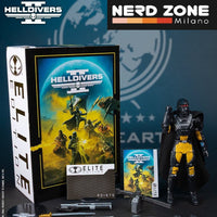 PRE ORDINE - McFARLANE TOYS 2025 - Mcfarlane Elite Ed 7inch Helldivers 2 Sa-04 Combat Technician Action Figure