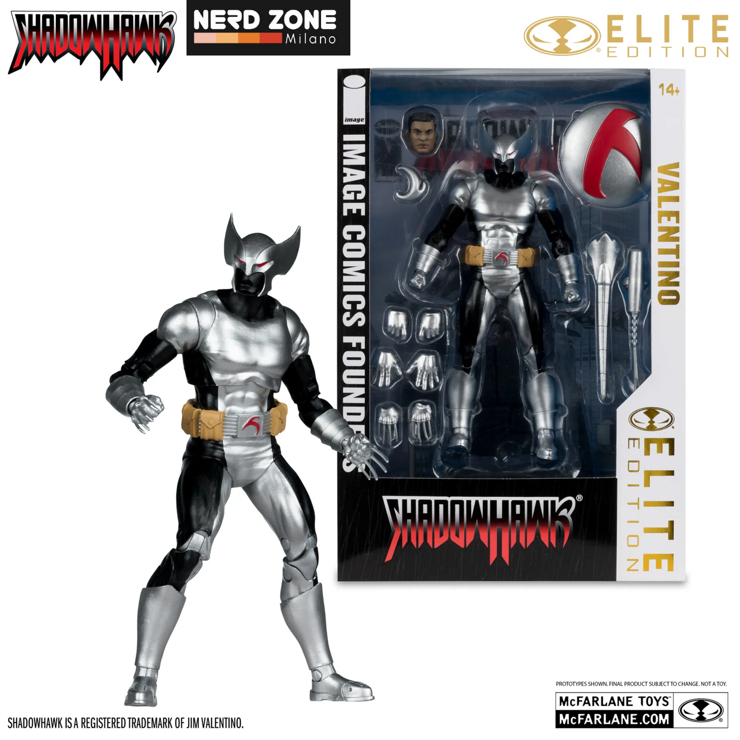 PRE ORDINE - McFARLANE TOYS 2025 - Mcfarlane Elite Edition Shadowhawk Action Figure