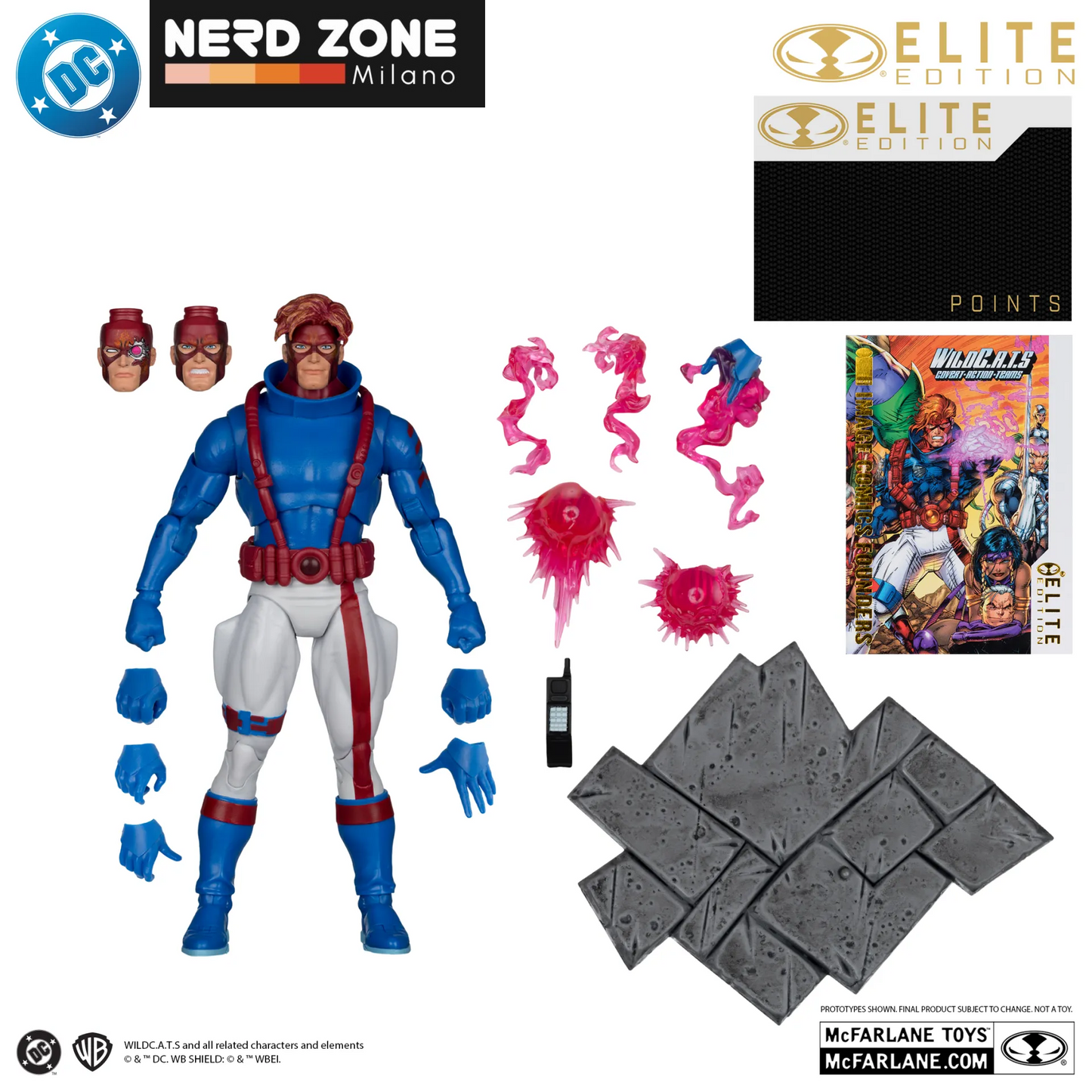 PRE ORDINE - McFARLANE TOYS 2025 - Mcfarlane Elite Edition Wildc.a.t.s Spartan Action Figure