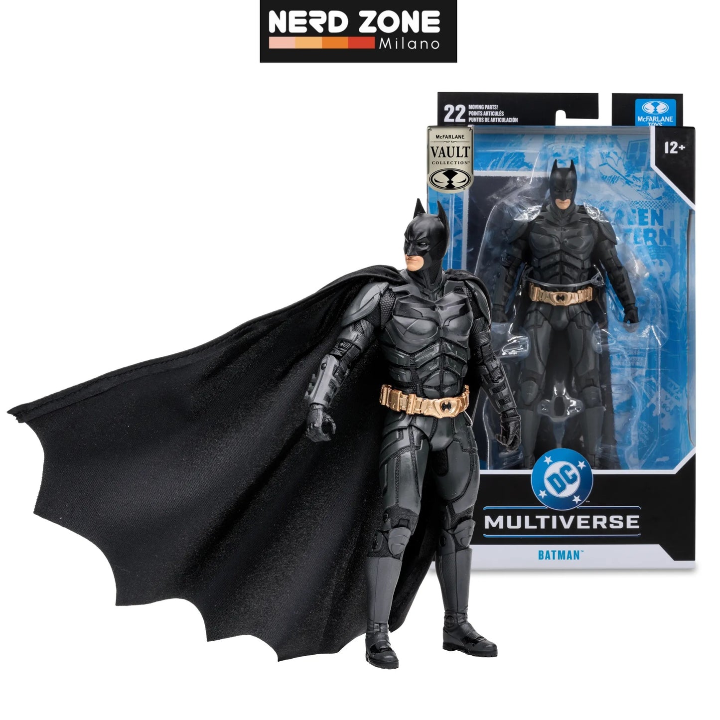 PRE ORDINE - McFARLANE TOYS 2025 - Mcfarlane Vault Dc Multi 7inch Batman The Dark Knight Skydive Action Figure