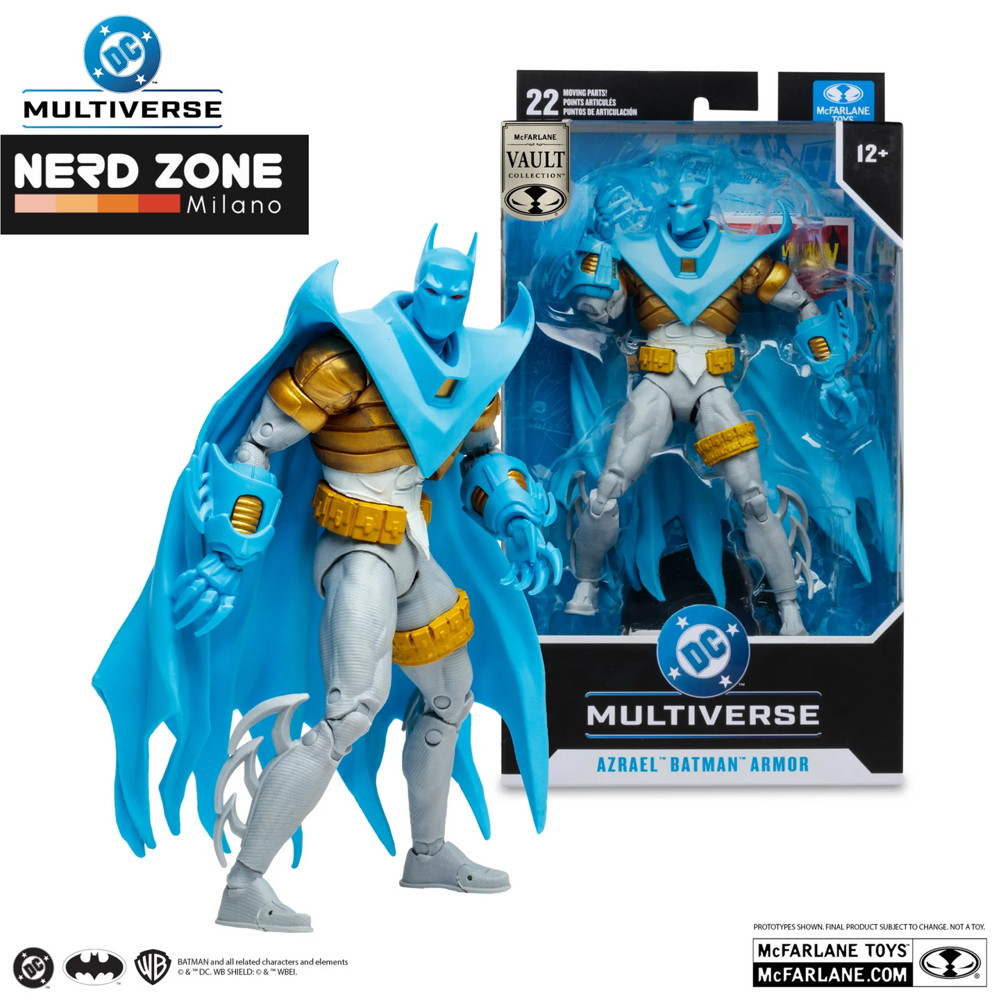 PRE ORDINE - McFARLANE TOYS 2025 - Mcfarlane Vault Dc Multiverse 7inch Azrael Batman Action Figure