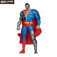 PRE ORDINE - McFARLANE TOYS 2025 - Mcfarlane Vault Dc Multiverse 7inch Cyborg Superman Action Figure