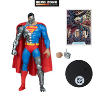 PRE ORDINE - McFARLANE TOYS 2025 - Mcfarlane Vault Dc Multiverse 7inch Cyborg Superman Action Figure