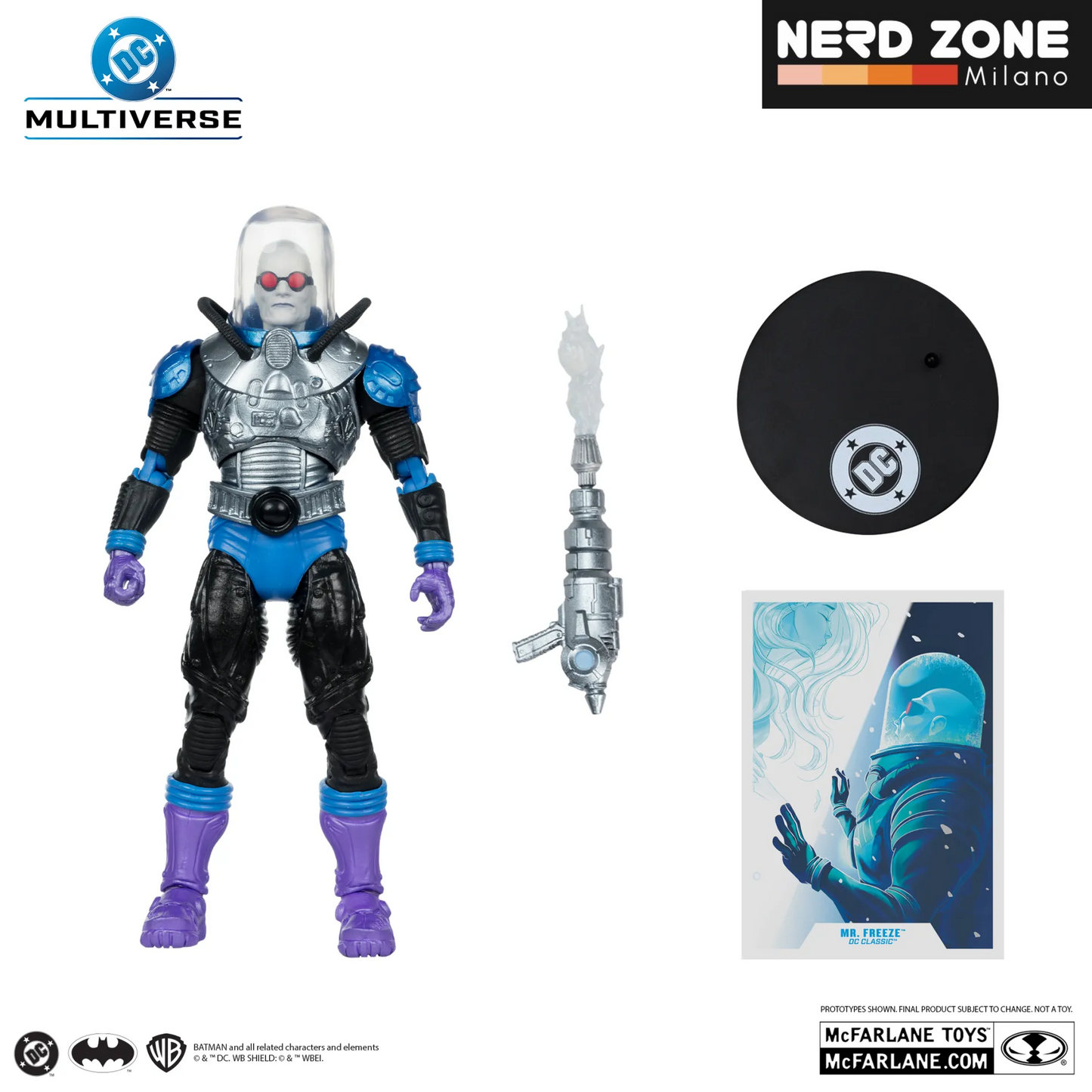 PRE ORDINE - McFARLANE TOYS 2025 - Mcfarlane Vault Dc Multiverse 7inch Mr. Freeze Action Figure