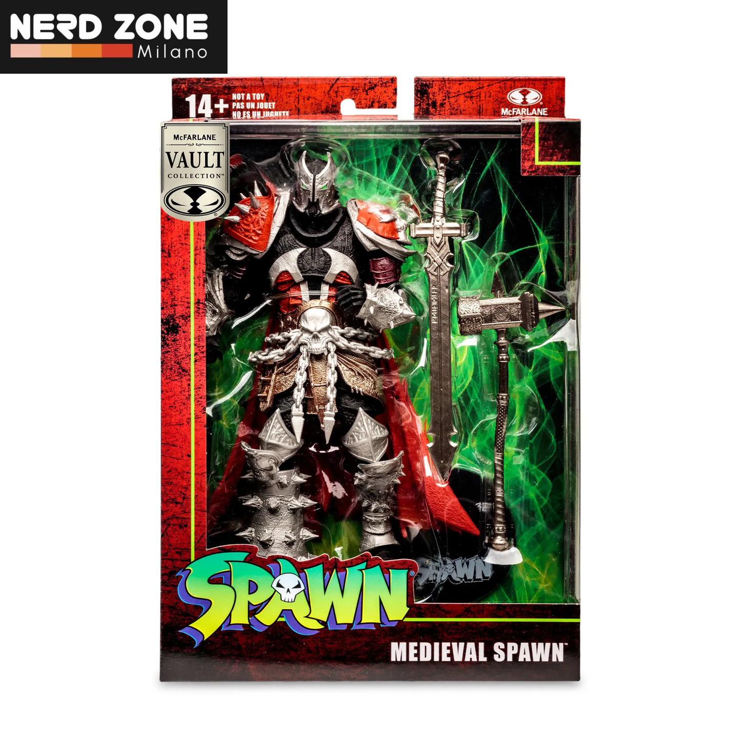 PRE ORDINE - McFARLANE TOYS 2025 - Mcfarlane Vault Spawn 7inch Medieval Spawn Action Figure
