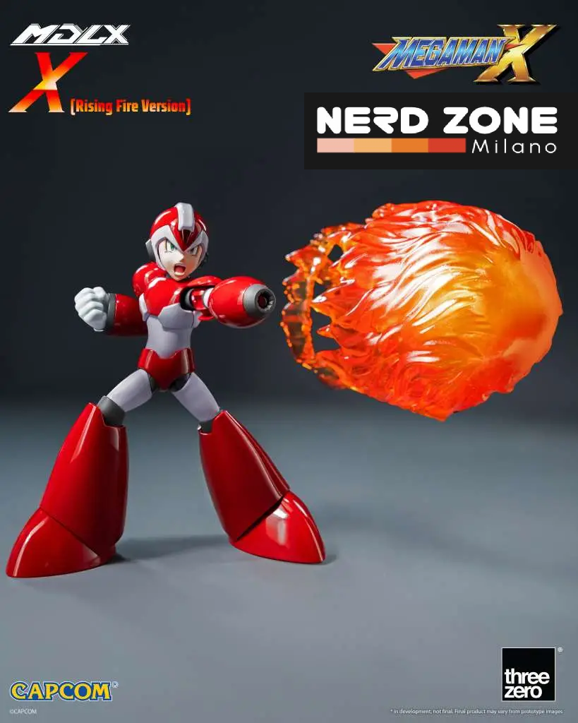 THREEZERO - Mega Man X Mdlx X Rising Fire Version Action Figure