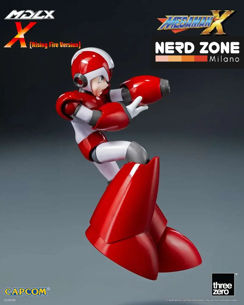 THREEZERO - Mega Man X Mdlx X Rising Fire Version Action Figure