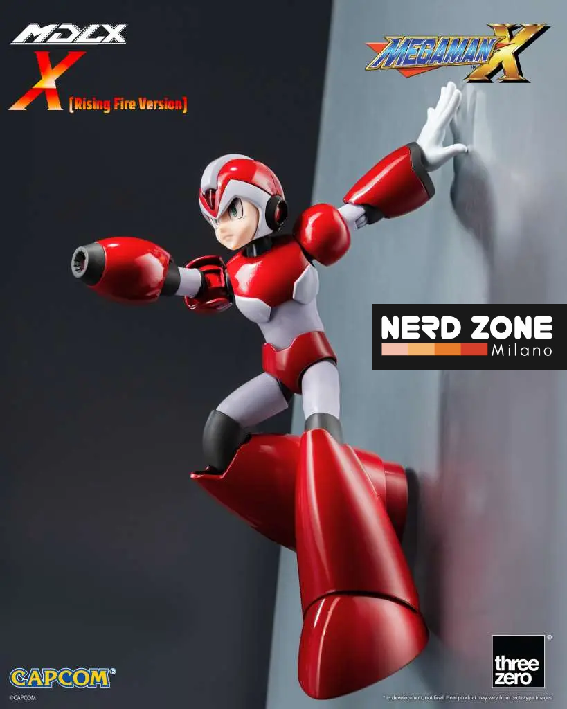 THREEZERO - Mega Man X Mdlx X Rising Fire Version Action Figure