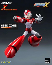 THREEZERO - Mega Man X Mdlx X Rising Fire Version Action Figure