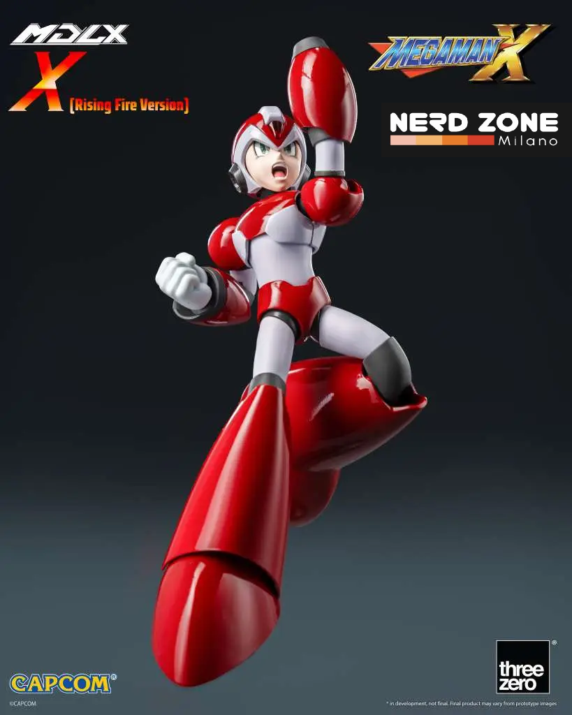 THREEZERO - Mega Man X Mdlx X Rising Fire Version Action Figure