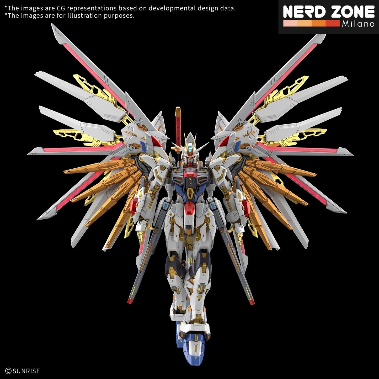 BANDAI GUNPLA - Mgex Gundam Mighty Strike Freedom 1/100