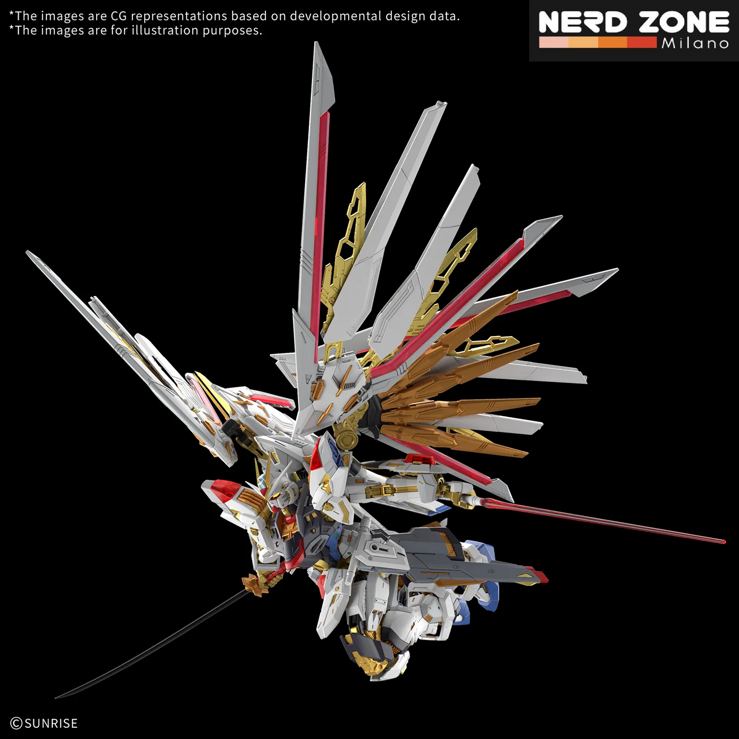 BANDAI GUNPLA - Mgex Gundam Mighty Strike Freedom 1/100