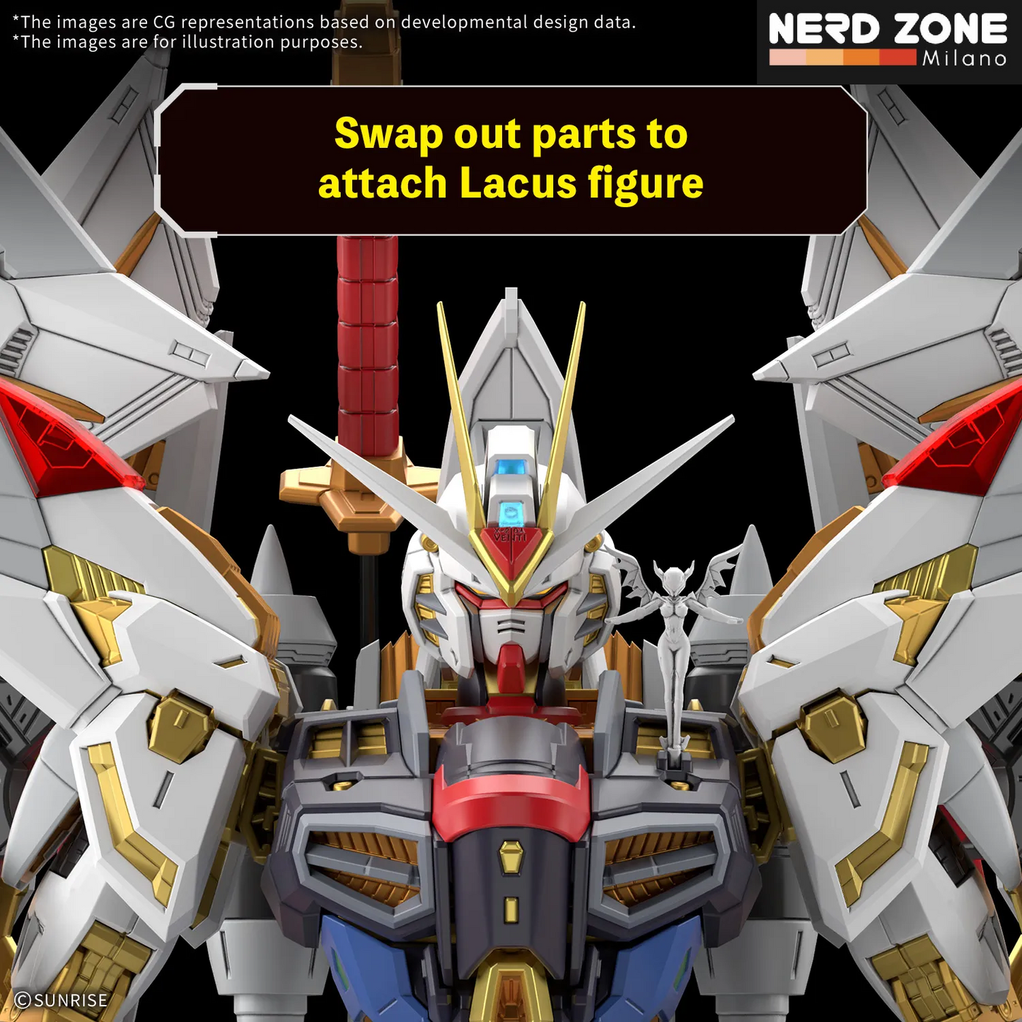 BANDAI GUNPLA - Mgex Gundam Mighty Strike Freedom 1/100
