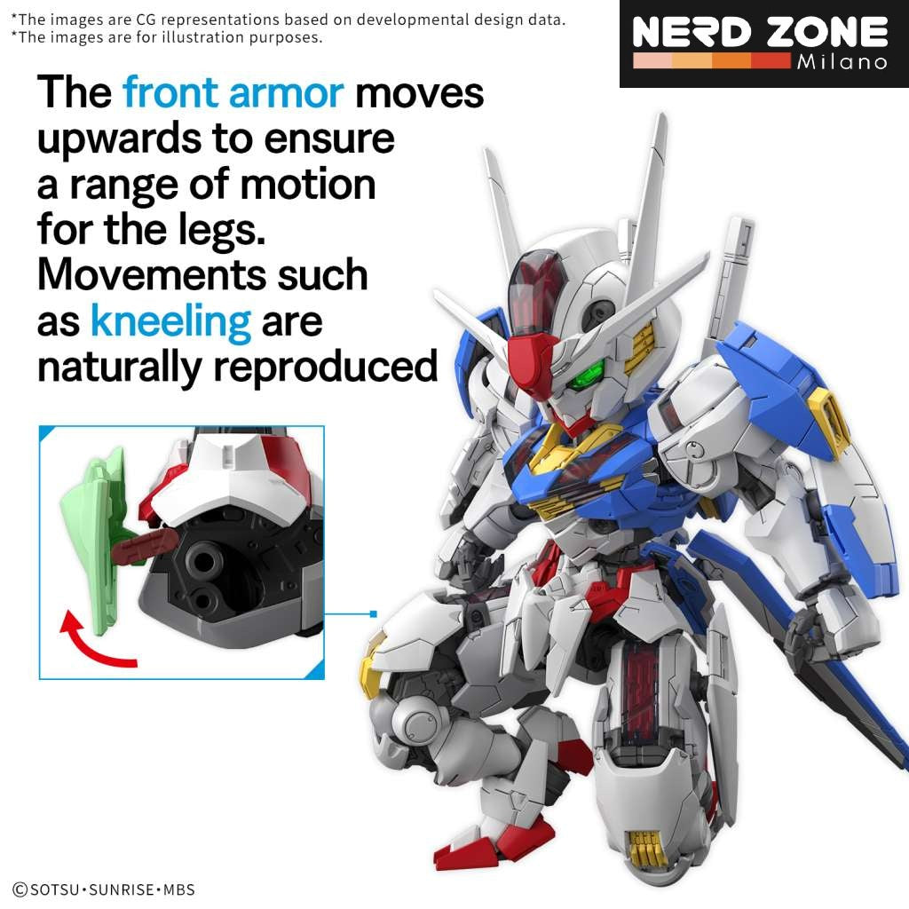 BANDAI - Mgsd Gundam Aerial