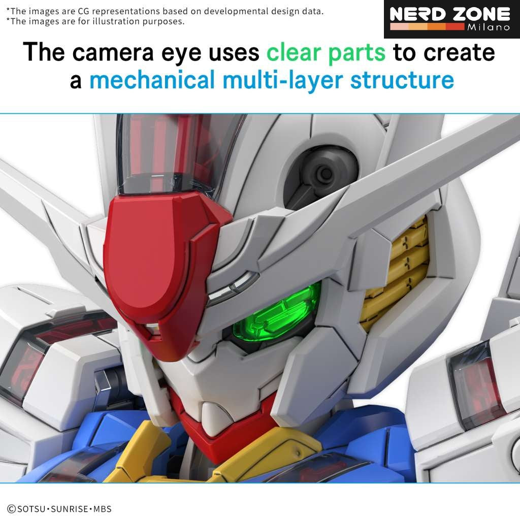 BANDAI - Mgsd Gundam Aerial