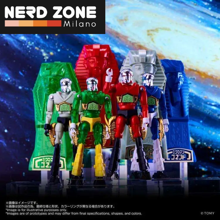 PRE ORDER - TAKARA TOMY - Microman Legacysoul Microman Command#2 Figure Set