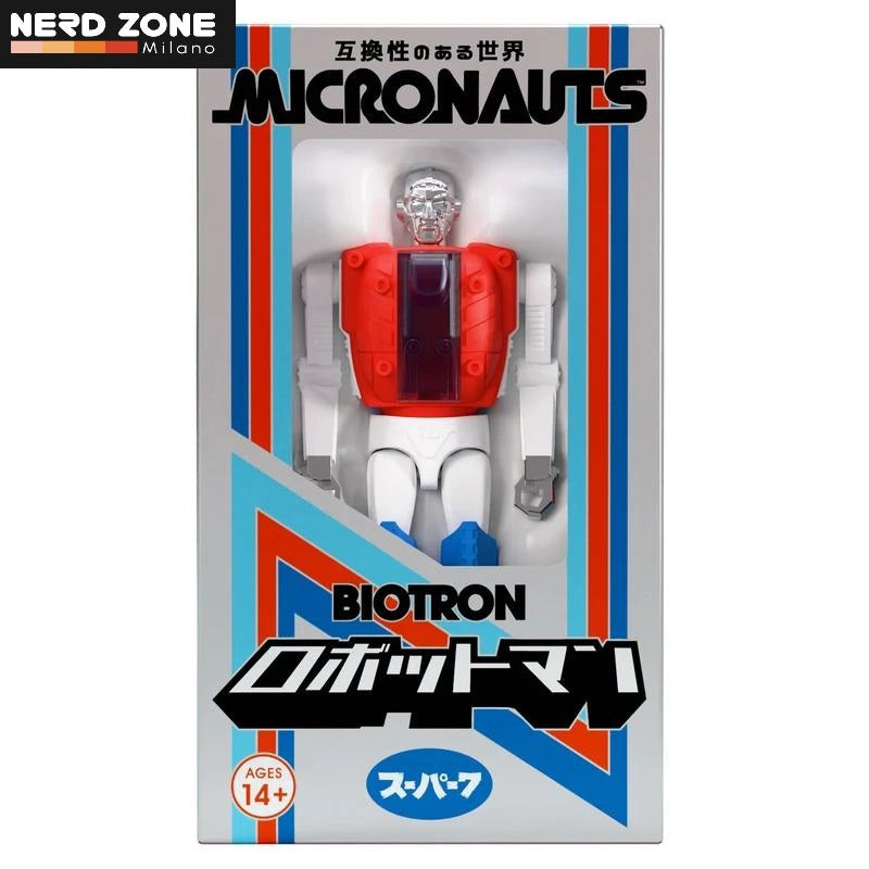 PRE ORDINE - SUPER 7 - Micronauts W05 Biotron Sdcc/japanese Box Reaction+ Figure