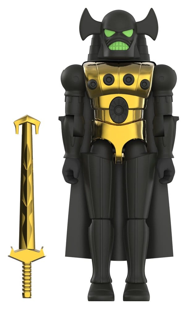 PRE ORDER SUPER 7 - SET Micronauts Wave 03 Emperor Reaction+ Time Traveler Blue Translucent + Time Traveler Yellow Translucent Reaction+ Figure
