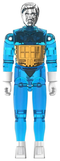 PRE ORDER SUPER 7 - SET Micronauts Wave 03 Emperor Reaction+ Time Traveler Blue Translucent + Time Traveler Yellow Translucent Reaction+ Figure
