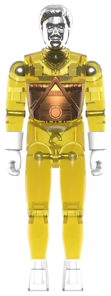 PRE ORDER SUPER 7 - SET Micronauts Wave 03 Emperor Reaction+ Time Traveler Blue Translucent + Time Traveler Yellow Translucent Reaction+ Figure