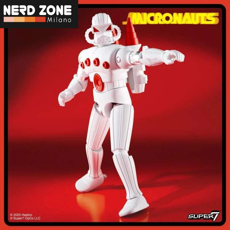 SUPER 7 - Micronauts W02 Force Commander & W02 Microtron Reaction+ Figure Set