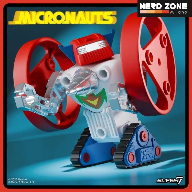 SUPER 7 - Micronauts W02 Force Commander & W02 Microtron Reaction+ Figure Set