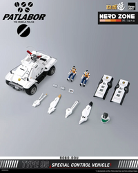 PRE ORDINE - THREEZERO - Mobile Police Patlabor Robo-dou Type 98 Special Control Vehicle