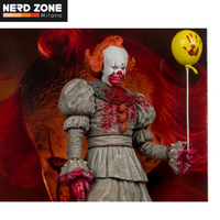 PRE ORDINE - McFARLANE TOYS 2025 - Movie Maniacs 6inch Posed Welcome To Derry Wv2 Pennywise Bloody