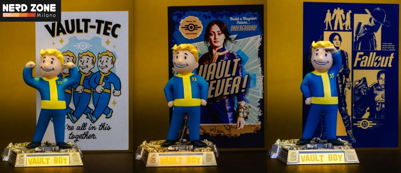 McFARLANE TOYS 2025 - Movie Maniacs Fallout Vault Boy Assortment Set (3)