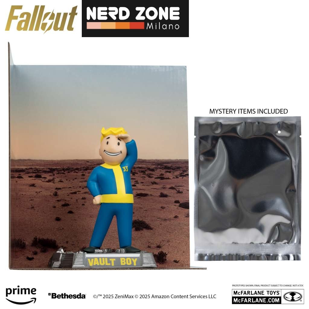 McFARLANE TOYS 2025 - Movie Maniacs Fallout Vault Boy Assortment Set (3)