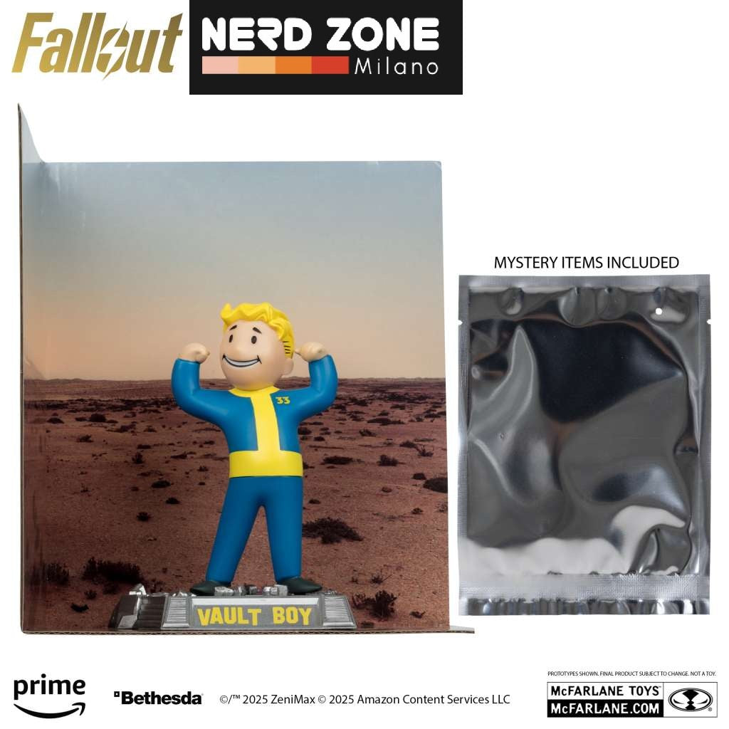 McFARLANE TOYS 2025 - Movie Maniacs Fallout Vault Boy Assortment Set (3)