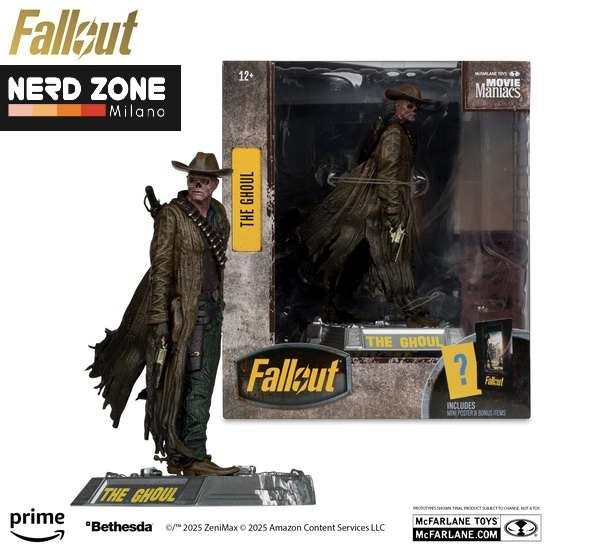 McFARLANE TOYS 2025 - Movie Maniacs Fallout Wave 3 Assortment set (6)