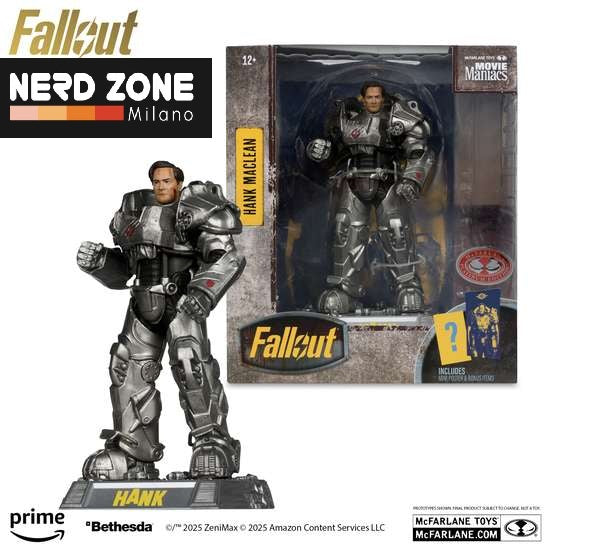McFARLANE TOYS 2025 - Movie Maniacs Fallout Wave 3 Assortment set (6)
