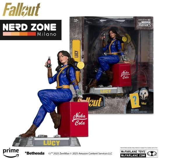 McFARLANE TOYS 2025 - Movie Maniacs Fallout Wave 3 Assortment set (6)