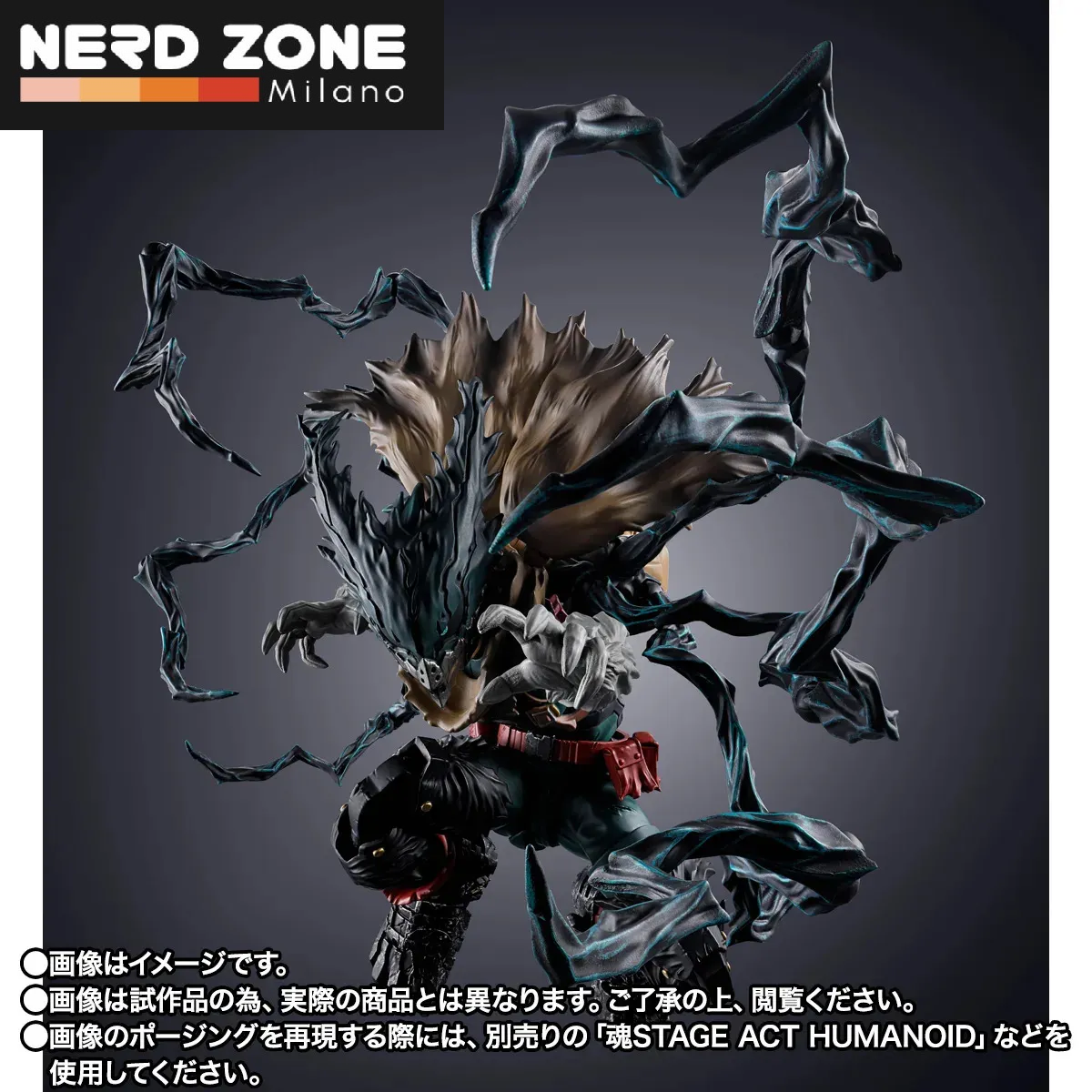 PRE ORDINE - BANDAI - S.H. FIGUARTS My Hero Academia Dark Deku S.h.figuarts