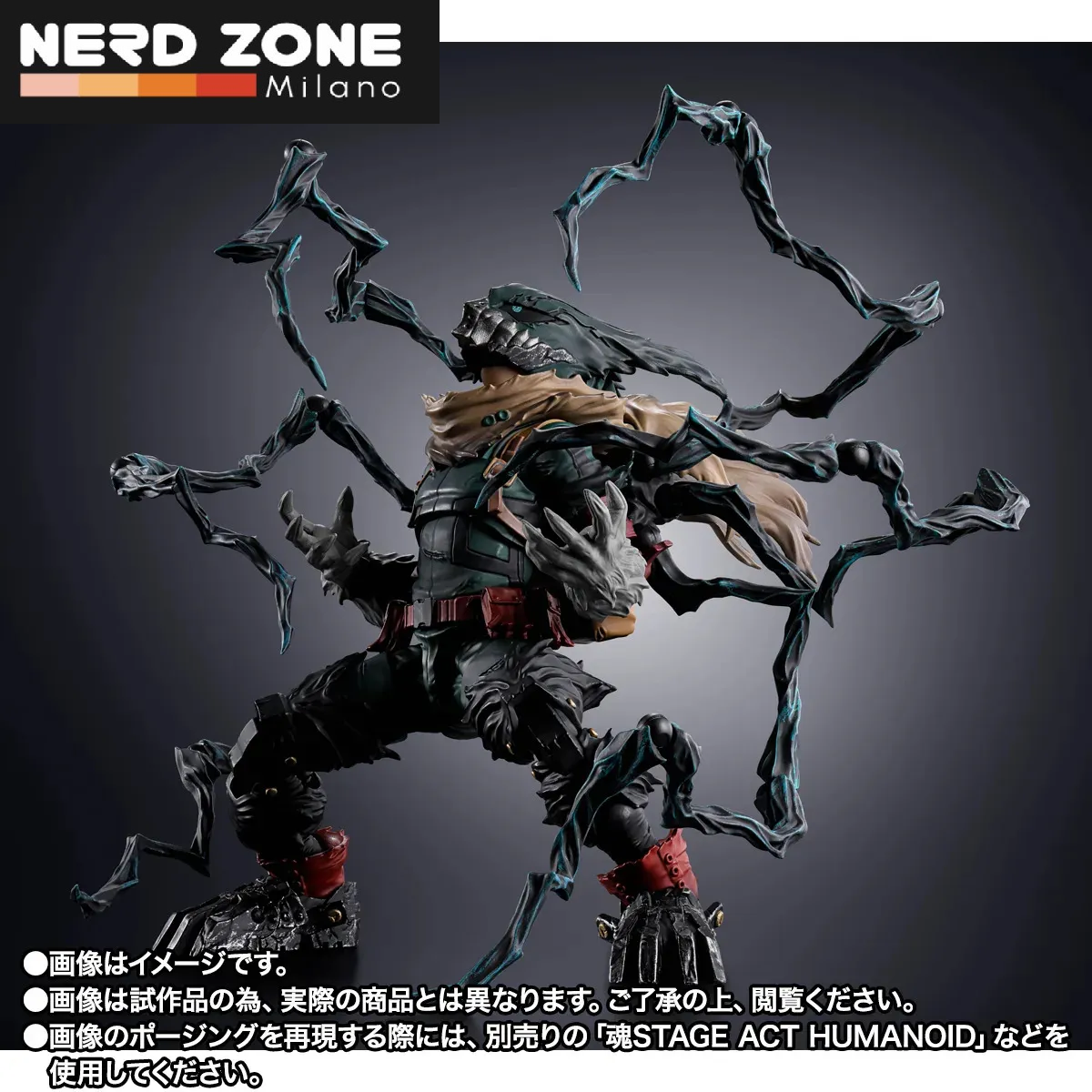 PRE ORDINE - BANDAI - S.H. FIGUARTS My Hero Academia Dark Deku S.h.figuarts