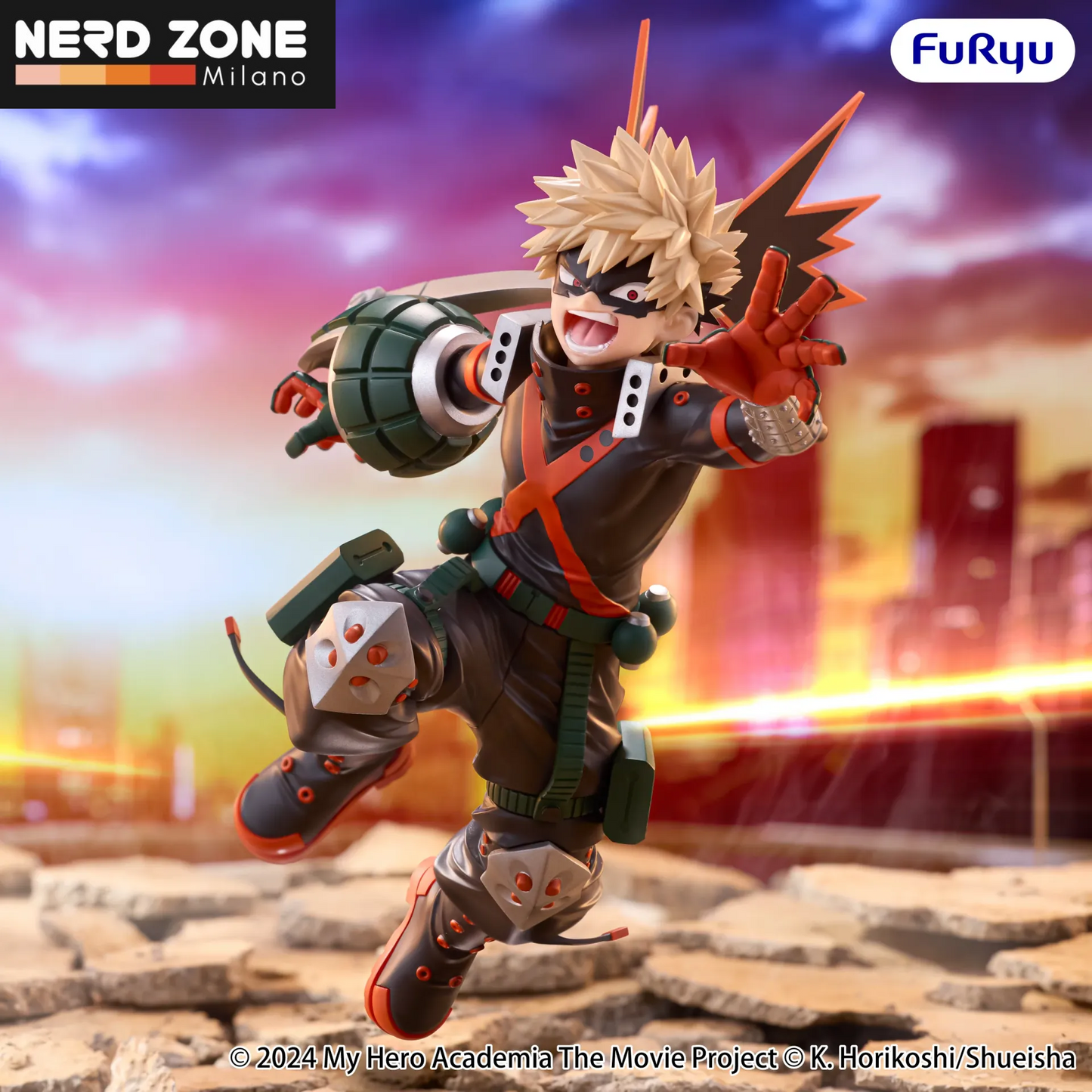 PRE ORDINE - FURYU - My Hero Academia Katsuki Bakugo Muchute Figure