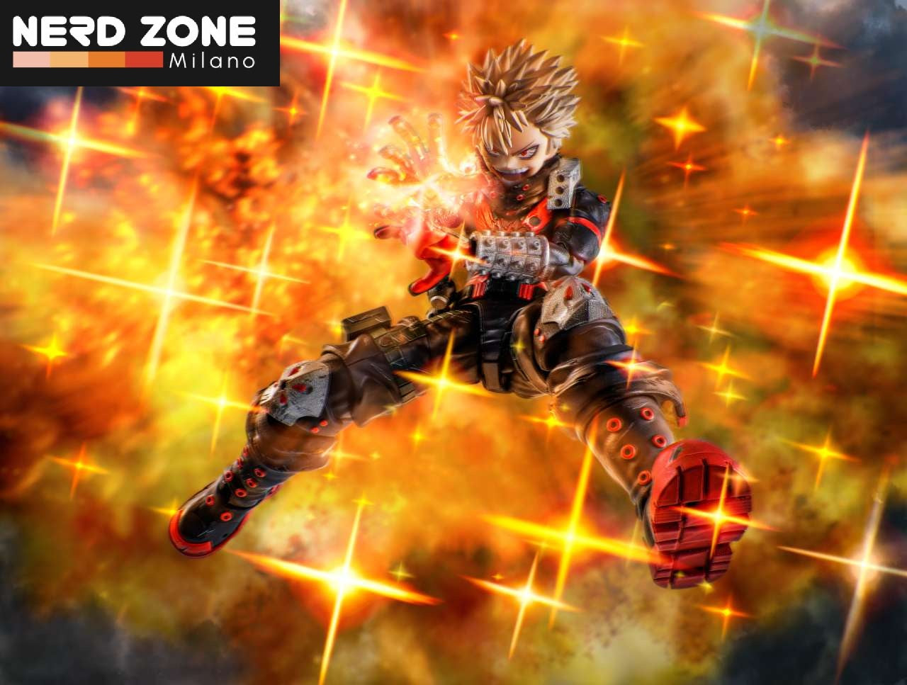 BANDAI - S.H. FIGUARTS My Hero Academia Katsuki Bakugo Beginning S.H.Figuarts