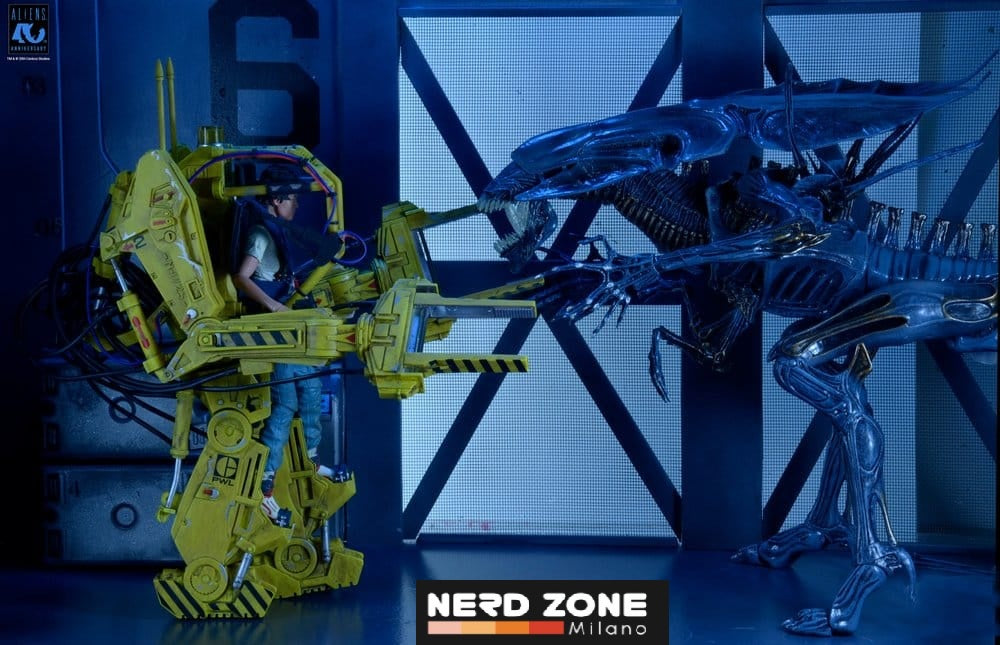 PRE ORDINE - NECA - Aliens Deluxe Vehicle Power Loader (P-5000) (40th Anniversary) 28 cm