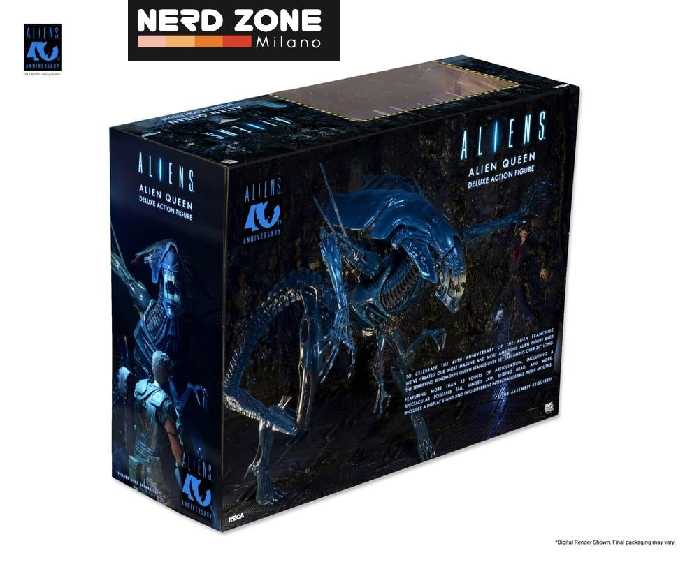 PRE ORDINE - NECA - Aliens Ultra Deluxe Action Figure Alien Queen (40th Anniversary) 38 cm
