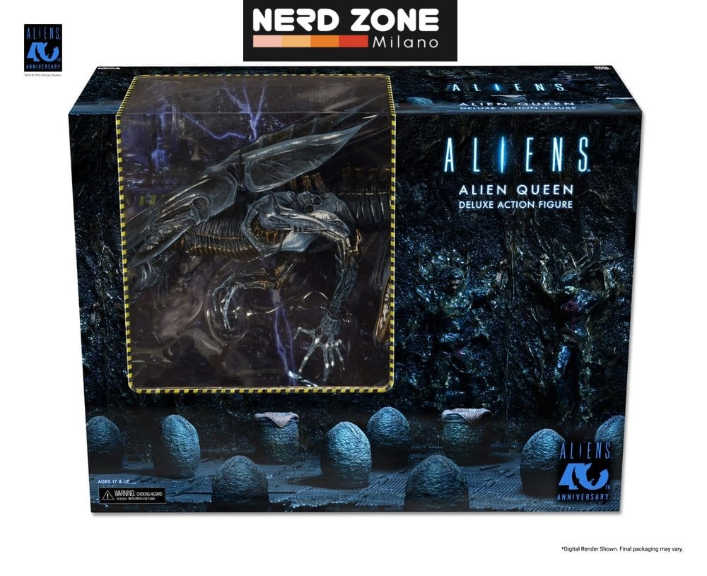 PRE ORDINE - NECA - Aliens Ultra Deluxe Action Figure Alien Queen (40th Anniversary) 38 cm