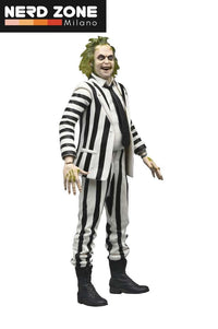 NECA - Beetlejuice 1988 Black And White Striped Suit