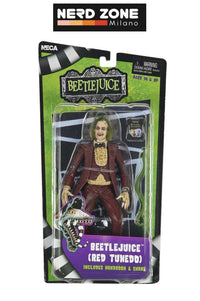 NECA - Beetlejuice 1988 Red Tuxedo Action Figure