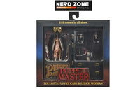 NECA - Puppet Master Leech Woman and Toulon Puppet Case 2 Pack