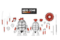 NECA - Teenage Mutant Ninja Turtles Mirage B&W First Turtles 2Pack Action Figure