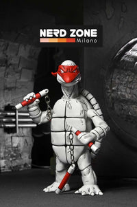 NECA - Teenage Mutant Ninja Turtles Mirage B&W First Turtles 2Pack Action Figure