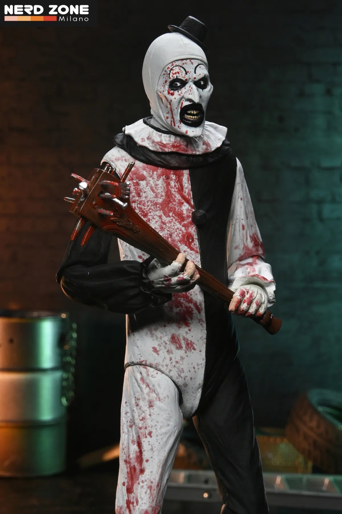 PRE ORDER - NECA - Terrifier 2 Art The Clown Blood Splattered Ultimate Af