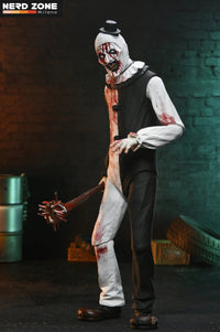 PRE ORDER - NECA - Terrifier 2 Art The Clown Blood Splattered Ultimate Af