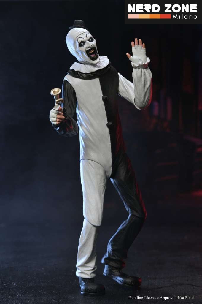 PRE ORDINE - NECA -  Terrifier Art The Clown 1/4 Action Figure